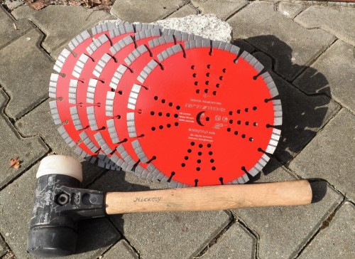 zestaw 5 tarcz diamentowych ENPRO Supernova 230 mm