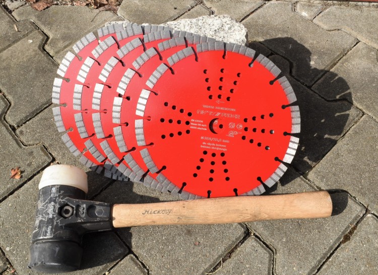 zestaw 5 tarcz diamentowych ENPRO Supernova 230 mm