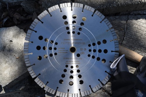 tarcza do betonu zbrojonego ENPRO Supernova 350