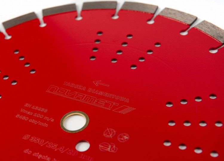 ENPRO Aurora 350/15/25.4 – profesjonalna tarcza diamentowa, segment 15 mm