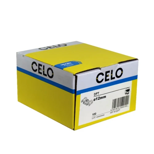 celo dft podwójny uchwyt 7 mm stalowy opakowanie zbiorcze