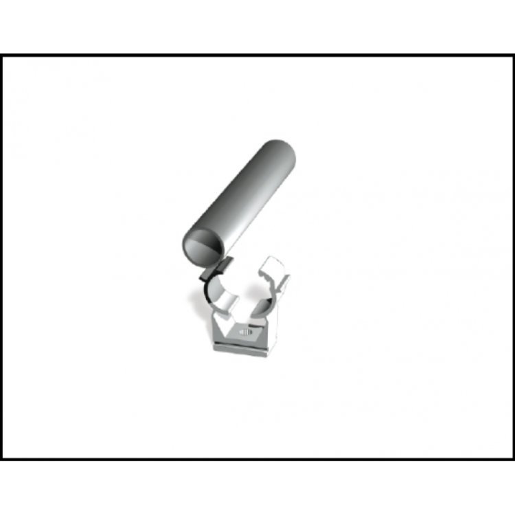 Celo ABT Uchwyt Multiwymiarowy 20–25 Biały 50 szt – Uchwyt Instalacyjny - montaż rurki w uchwycie krok 1