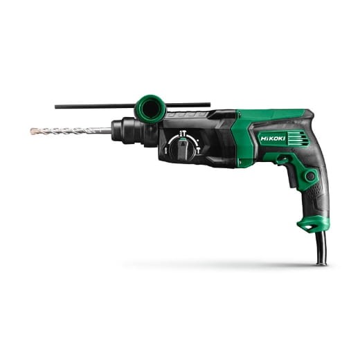 Młotowiertarka HiKOKI DH26PC2 830W 2.9J – widok boczny, zdjęcie katalogowe