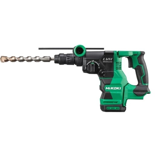 Hikoki DH1826DA młotowiertarka 18V SDS-Plus 3.2J na białym tle