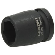 Hikoki nasadka udarowa 1/2 cala 19 mm na białym tle