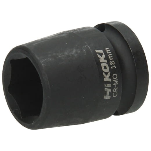 Hikoki nasadka udarowa 1/2 cala 19 mm na białym tle