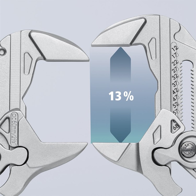 szczypce klucz knipex 86 03 150 widok szczęk