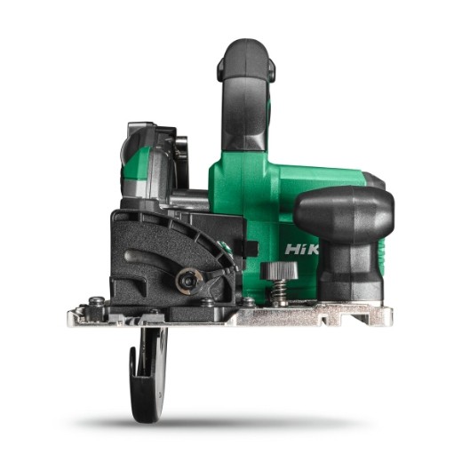 hikoki-c1806dumw2z-pilarka-tarczowa-18v-widok-tyl-uchwyt-silnik