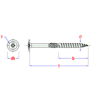 wkret konstrukcyjny 8x300 rysunek techniczny