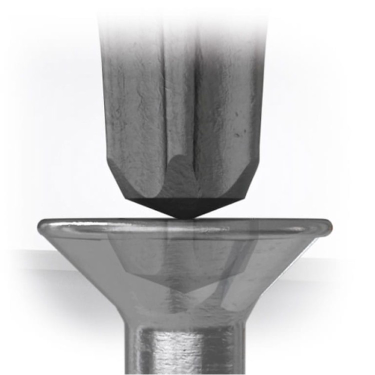 wkręt HECO-UFIX MDF efekt stick-fit stabilne osadzenie na bicie