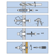 śruba molly opakowanie 100 szt