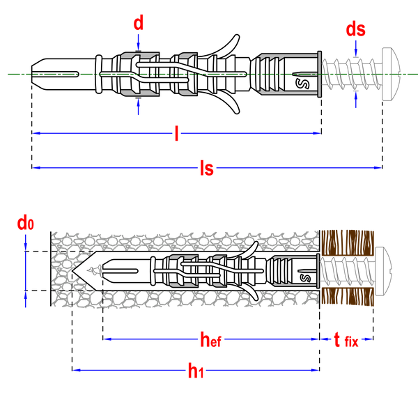 koszulki smart 6x50 rysunek techniczny