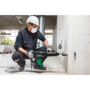 wiercenie otworu koroną SDS-Max w betonie