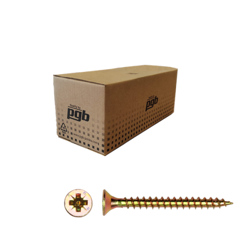 wkret do drewna 4x16 pz2 5kg zolty ocynk