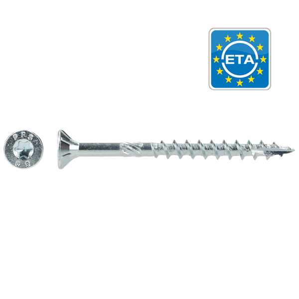 wkret konstrukcyjny leb stozkowy 6x220 bialy ocynk