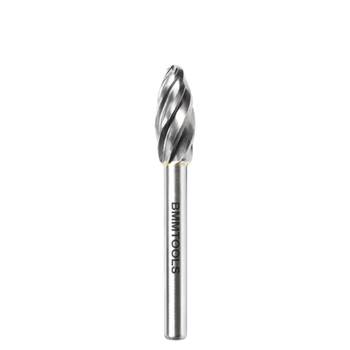 Pilnik obrotowy HM ALU PŁOMIEŃ 10x25 mm trzpień 6 mm