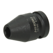 Hikoki nasadka udarowa 1/2 cala 12 mm na białym tle