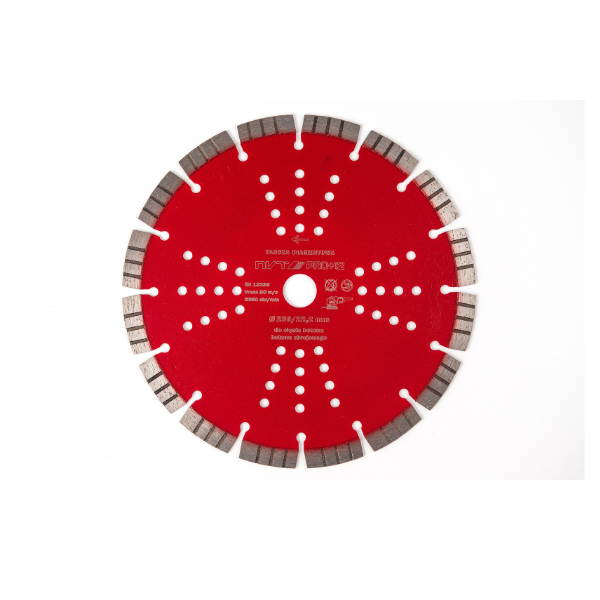 profesjonalna tarcza 230mm do betonu i kostki brukowej enpro supernova