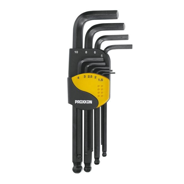 zestaw kluczy imbusowych 9 czesci