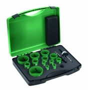 zestaw otwornic bimetalowych HSS-Co HiKOKI combi 19-76 mm walizka