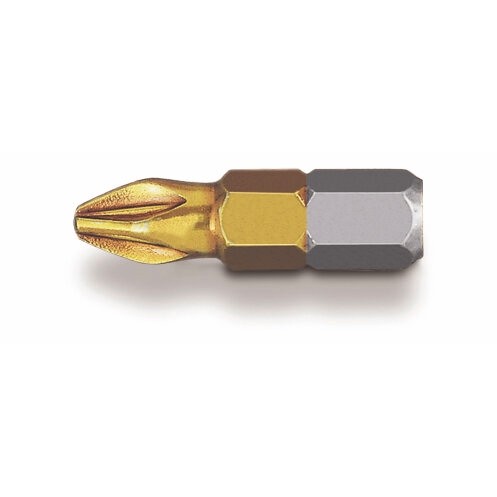 bit PZ2 25 mm HiKOKI powłoka TiN końcówka wkrętakowa 1/4 cala