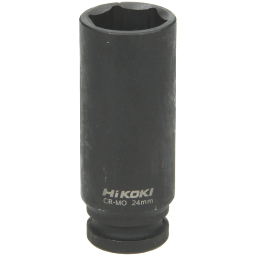klucz nasadowy udarowy długi 24 mm 1/2 85 mm cr-mo