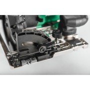 pilarka hikoki regulacja kąta ukosowania detal mechanizmu