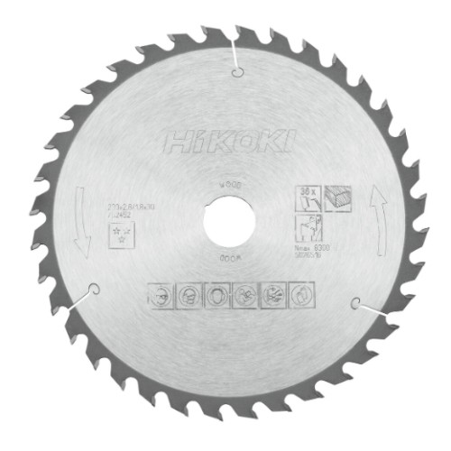 piła tarczowa hikoki 230x30 mm 36t do drewna