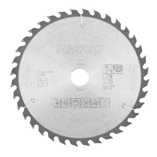 piła tarczowa hikoki 230x30 mm 36t do drewna