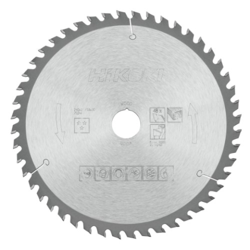 piła tarczowa hikoki 240x30 mm 48t do drewna