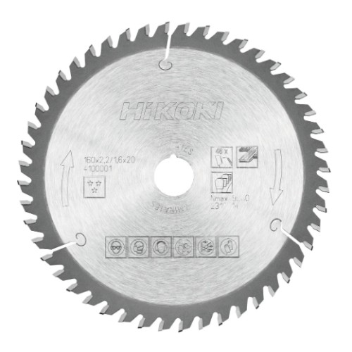 piła tarczowa do laminatów 160x20 z48 tct