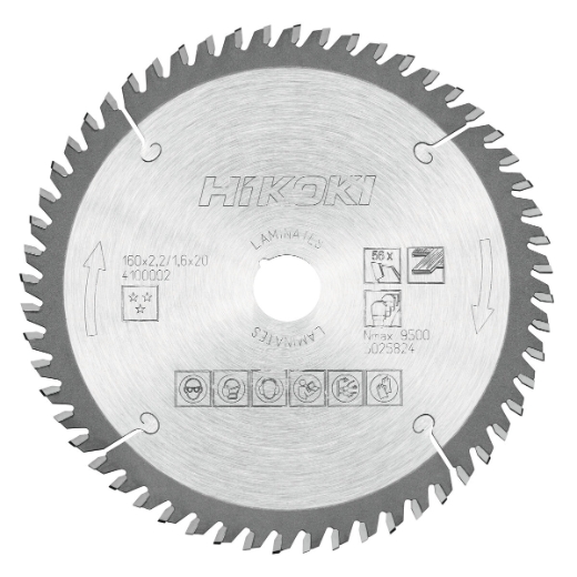 piła tarczowa do laminatów 160x20 z56 tct
