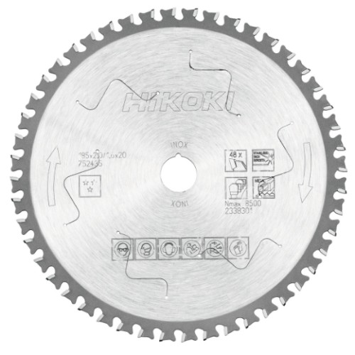 tarcza do stali nierdzewnej 185 mm zęby ceramiczne