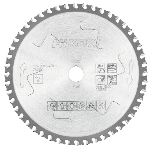 tarcza do stali nierdzewnej 185 mm zęby ceramiczne