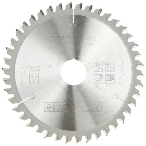 piła tarczowa do aluminium 165x30/20 z42 tct