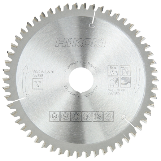 tarcza do profili aluminiowych 190 mm laminaty