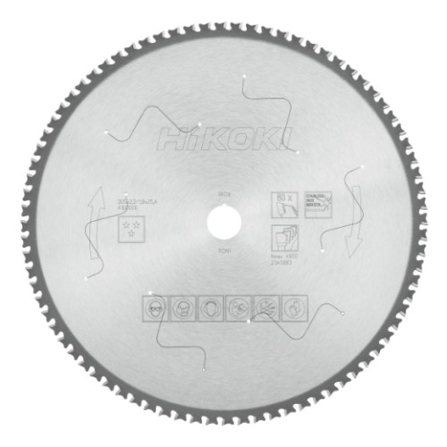 piła tarczowa do inox 305x25,4 z80 cermet