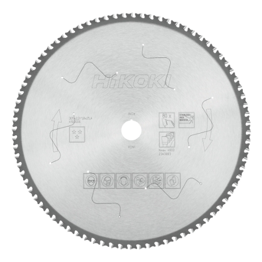 piła tarczowa do inox 305x25,4 z80 cermet