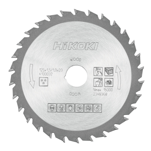 piła tarczowa do drewna 125x20 Z30 cienka pilarka akumulatorowa