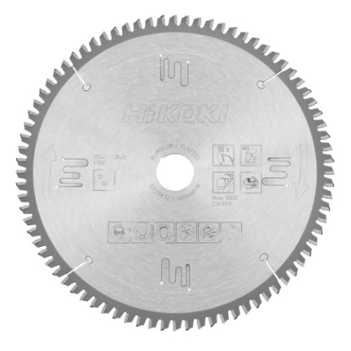 piła tarczowa do aluminium 255x30 Z80 precyzyjna tarcza do laminatu