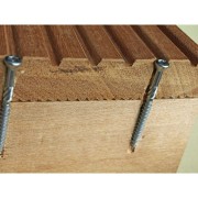 wkręty do tarasu montaż deski tarasowej drewno twarde