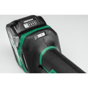 szlifierka akumulatorowa hikoki zblizenie detal potencjometru