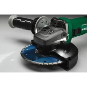 szlifierka hikoki 150 mm z lampą led oświetlenie miejsca pracy