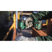 wkrętarka udarowa hikoki wh18dew2z 18v praca montażowa na konstrukcji drewnianej