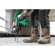 mlotowiertarka hikoki dh3628daw2z wiercenie w betonie z poziomu podlogi