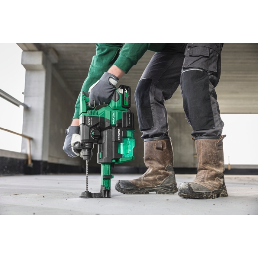 mlotowiertarka hikoki dh3628dawvz wiercenie w betonie pod kotwy