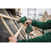 hikoki dv18dewqz wiercenie w drewnie konstrukcyjnym 18v