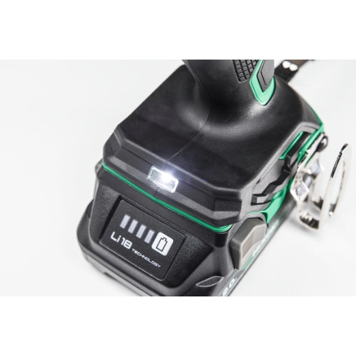 hikoki dv18dewhz podświetlenie led wskaźnik baterii