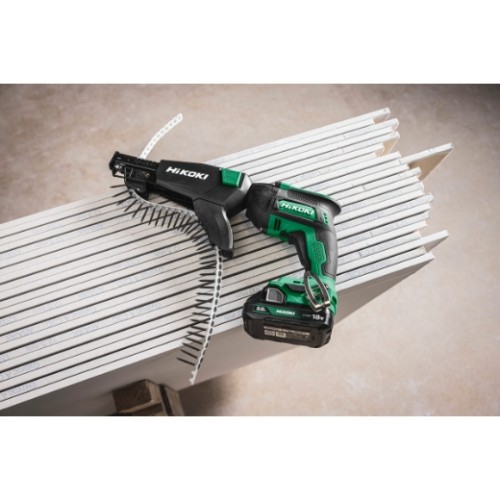 wkrętarka do drewna hikoki w18dbw3z z magazynkiem na płytach