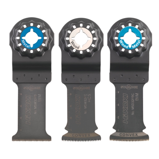 zestaw brzeszczotów multitool hikoki starlock 3 elementy